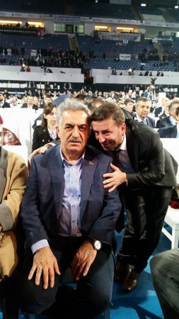 Bakanımız Hayati Yazıcı Bey ile 5. İl Kongremizdeyken...